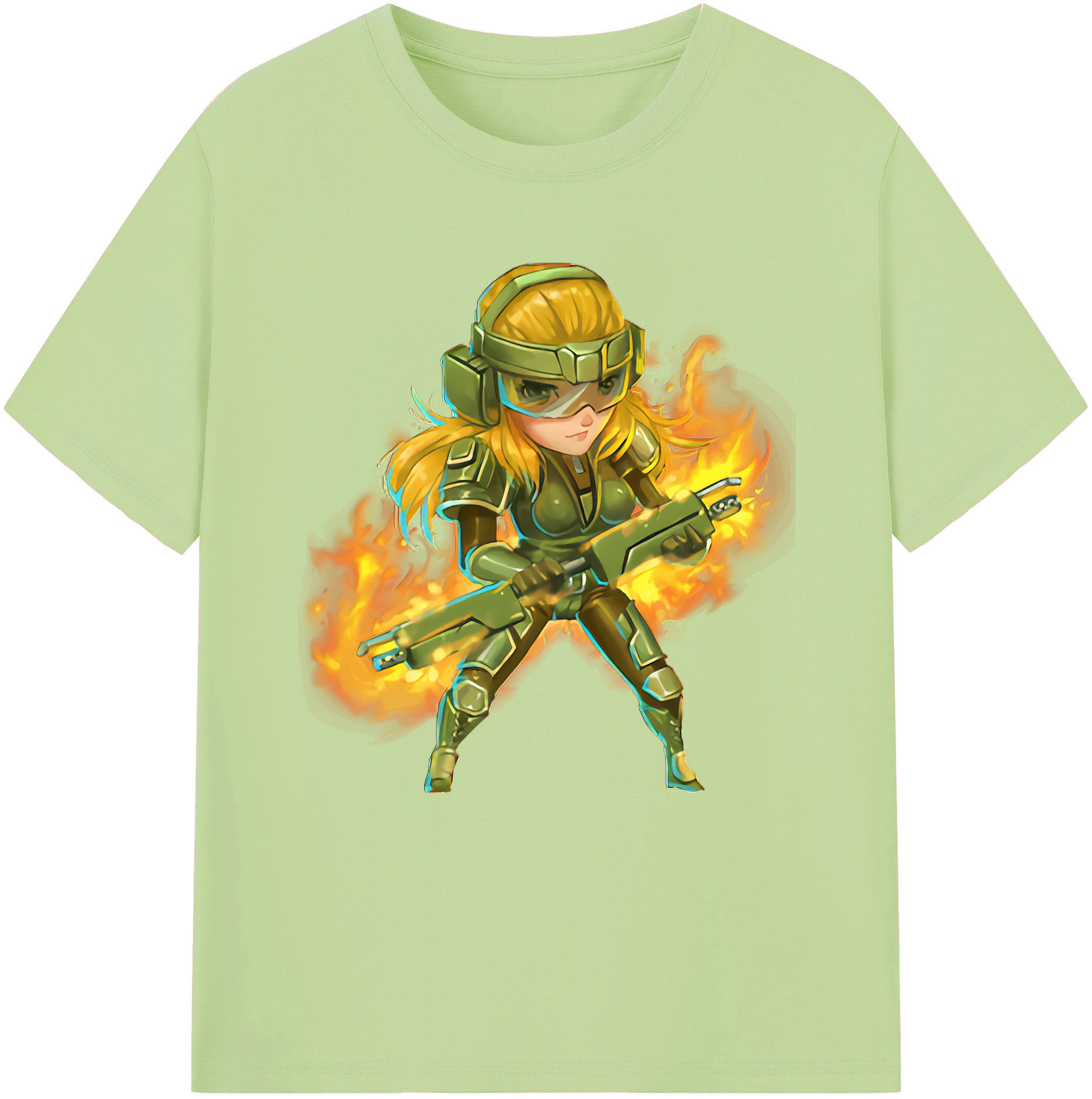 リーグ・オブ・レジェンド League of Legends LOL 綿100％半袖Tシャツ（フロントプリント）